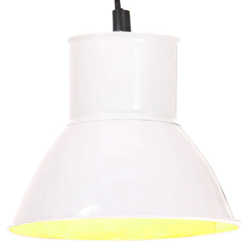 Lampă suspendată, 25 W, alb, rotund, 17 cm E27 Lando