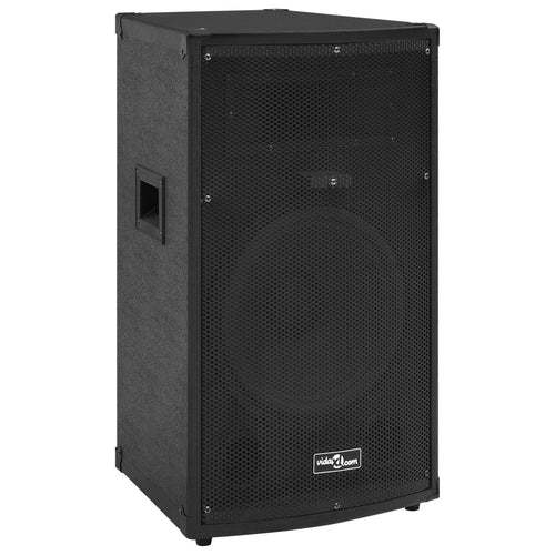 Boxă Hifi de scenă profesională pasivă negru 37x37x64cm 1000 W