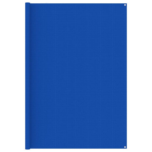 Covor pentru cort, albastru, 250x600 cm, HDPE Lando