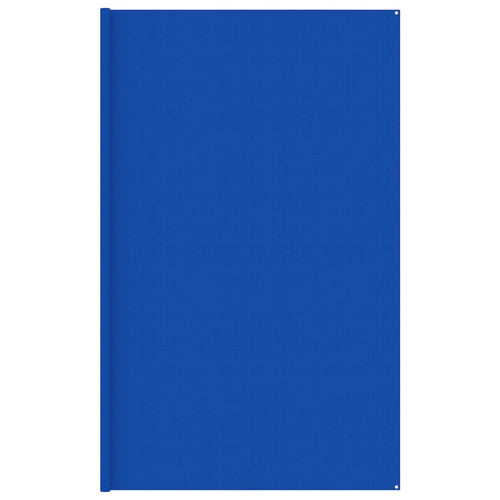 Covor pentru cort, albastru, 400x400 cm, HDPE Lando