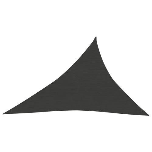 Pânză parasolar, antracit, 4x5x6,8 m, HDPE, 160 g/m² Lando