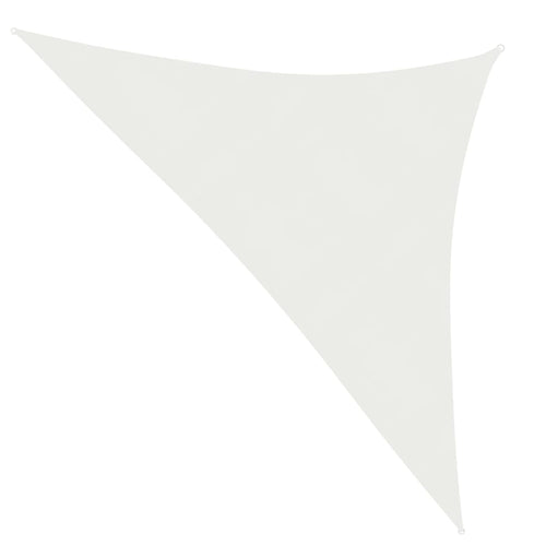Pânză parasolar, alb, 5x5x6 m, HDPE, 160 g/m² Lando