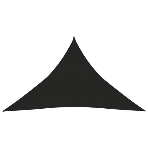 Pânză parasolar, negru, 3 x 3 x 4,2 m, HDPE, 160 g/m² Lando