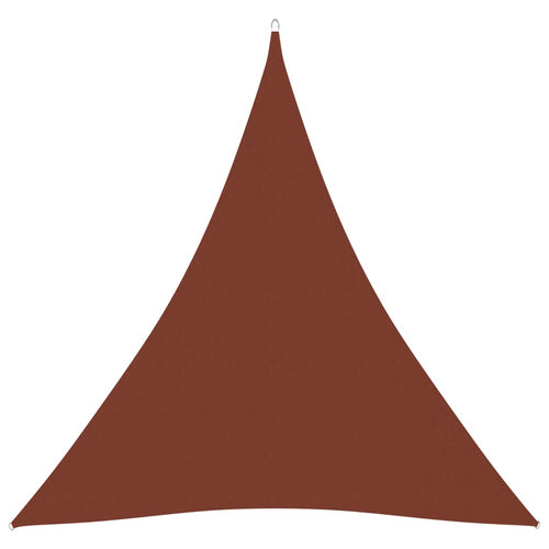 Parasolar cărămiziu 4,5x4,5x4,5 m țesătură oxford triunghiular Lando