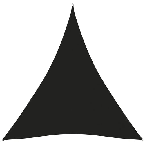Parasolar, negru, 5x6x6 m, țesătură oxford, triunghiular Lando