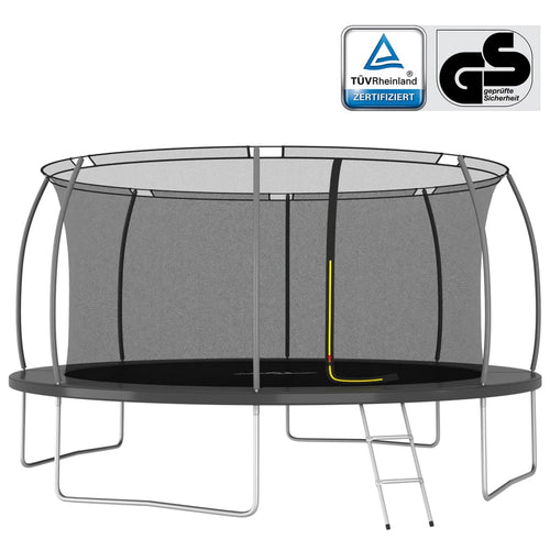 Set trambulină rotundă, 460x80 cm, 150 kg Lando