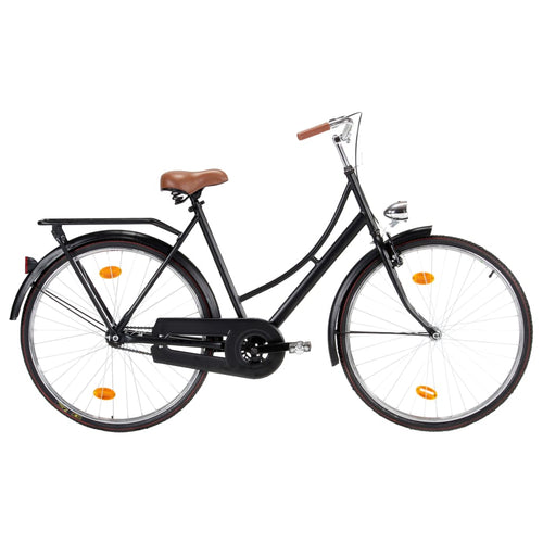 Bicicletă olandeză, roată de 28 inci, cadru feminin 57 cm Lando