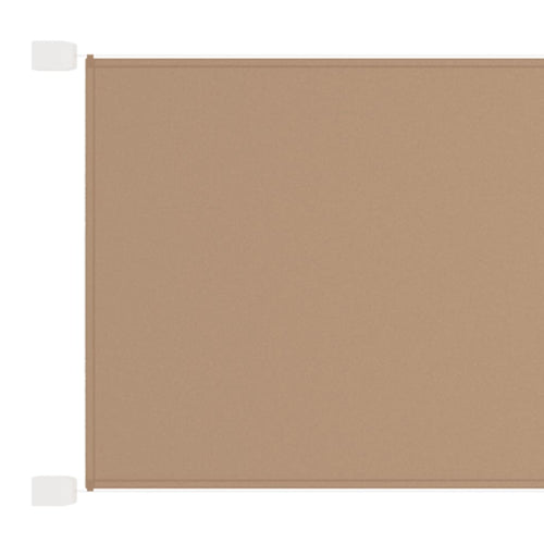 Copertină verticală, gri taupe, 100x1200 cm, țesătură oxford