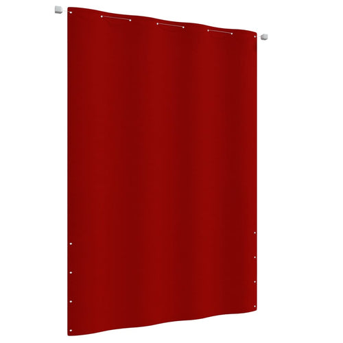 Paravan de balcon, roșu, 160 x 240 cm, țesătură oxford Lando