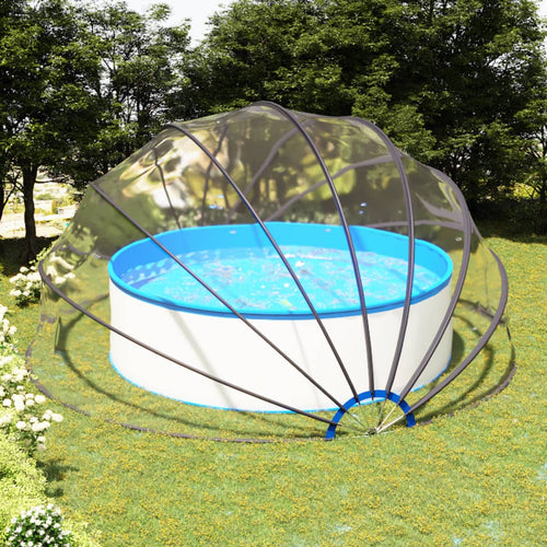 Cupolă pentru piscină, 500x250 cm Lando