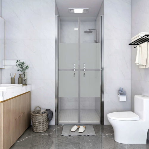 Ușă cabină de duș, jumătate mat, 86 x 190 cm, ESG Lando