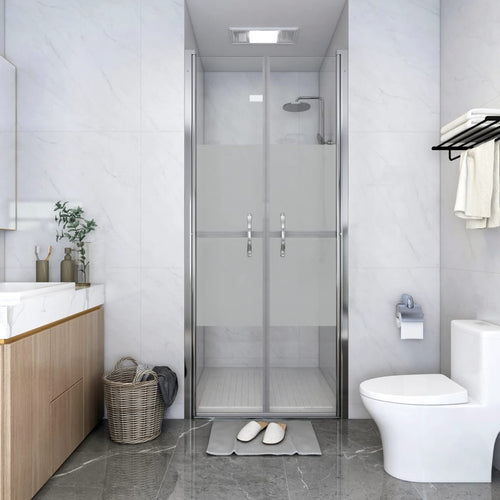 Ușă cabină de duș, jumătate mat, 96 x 190 cm, ESG Lando