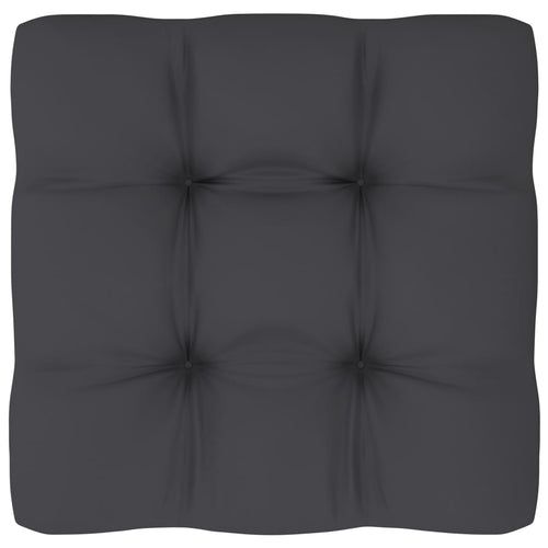 Pernă canapea din paleți, antracit, 70x70x10 cm Lando