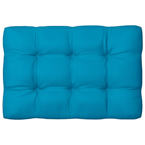 Pernă canapea din paleți, albastru, 120 x 80 x 10 cm Lando