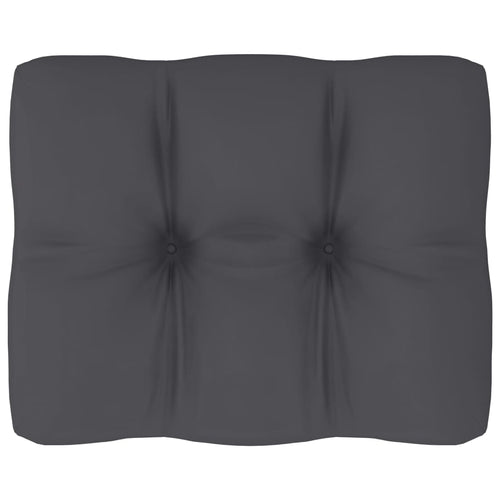 Pernă pentru canapea din paleți, antracit, 50 x 40 x 10 cm Lando