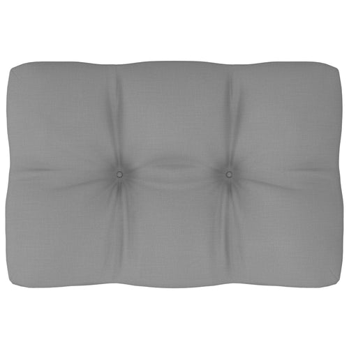 Pernă canapea din paleți, gri, 60 x 40 x 10 cm Lando