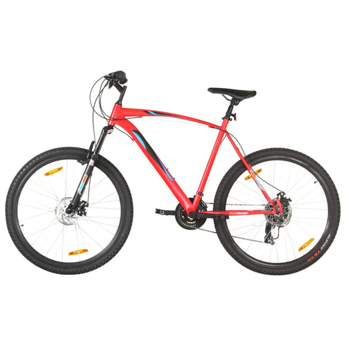 Bicicletă montană, 21 viteze, roată 29 inci, cadru 53 cm, roșu Lando