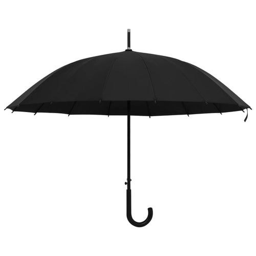Umbrelă automată, negru, 105 cm Lando