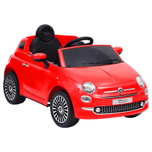 Mașină electrică pentru copii Fiat 500, roșu Lando