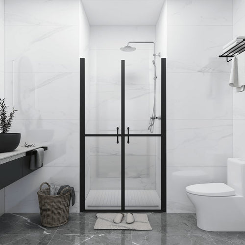 Ușă cabină de duș, transparent, (78-81)x190 cm, ESG Lando