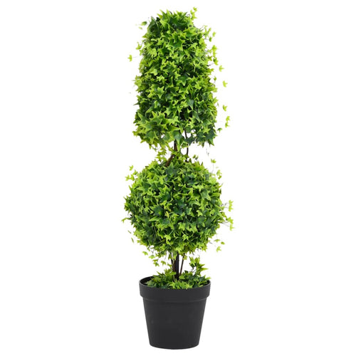 Plantă artificială de cimișir cu ghiveci, verde, 100 cm Lando