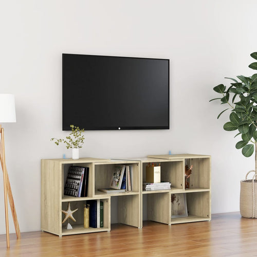 Comodă TV, stejar sonoma, 104x30x52 cm, PAL Lando