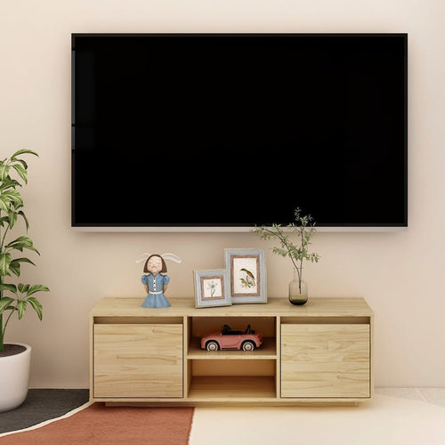 Comodă TV, 110x30x40 cm, lemn masiv de pin Lando