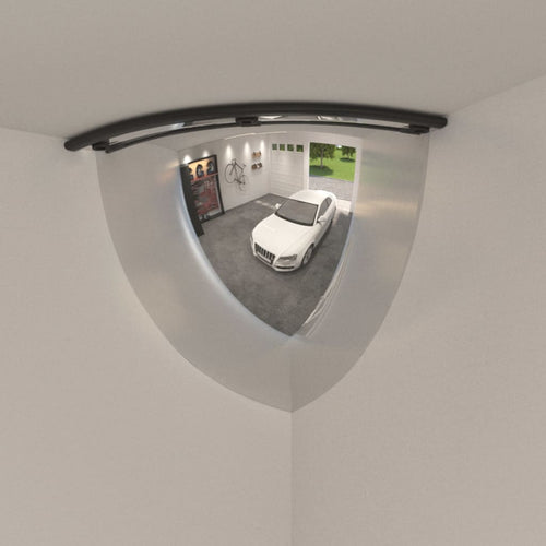 Oglinzi de trafic sfert de cupolă, 2 buc., Ø30 cm, acril Lando