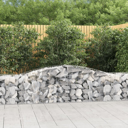 Coș gabion arcuit 400x50x60/80 cm fier galvanizat Lando