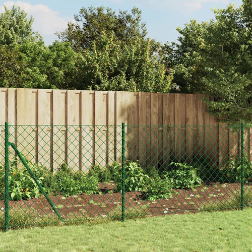 Gard de plasă de sârmă, verde, 1x25 m Lando