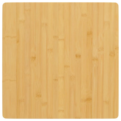 Blat de masă, 40x40x2,5 cm, bambus