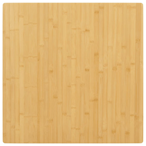 Blat de masă, 90x90x2,5 cm, bambus