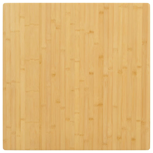 Blat de masă, 70x70x4 cm, bambus