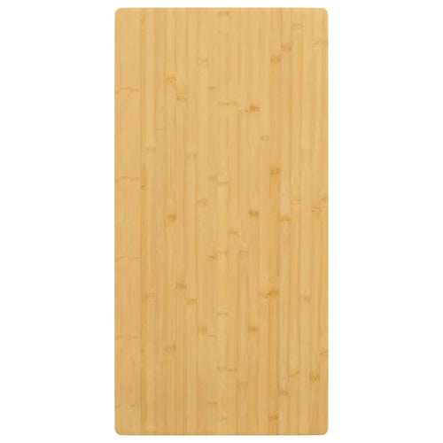 Blat de masă, 50x100x2,5 cm, bambus