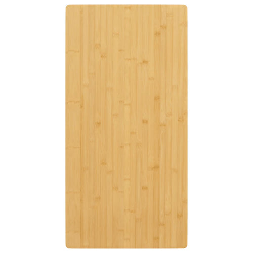 Blat de masă, 50x100x4 cm, bambus