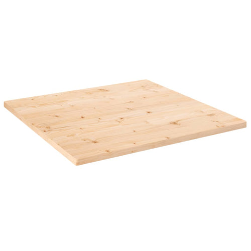 Blat de masă, 90x90x2,5 cm, lemn masiv de pin, pătrat