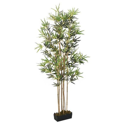 Arbore din bambus artificial 368 de frunze 80 cm verde Lando