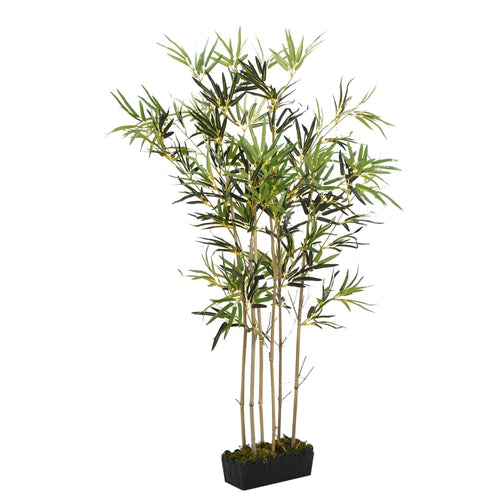 Arbore din bambus artificial 828 de frunze 150 cm verde