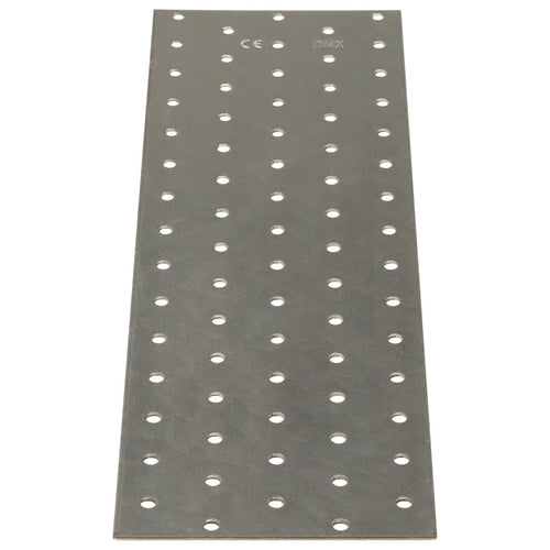 Plăci perforate, 20 buc., 2 mm, 300x100 mm, oțel galvanizat Lando