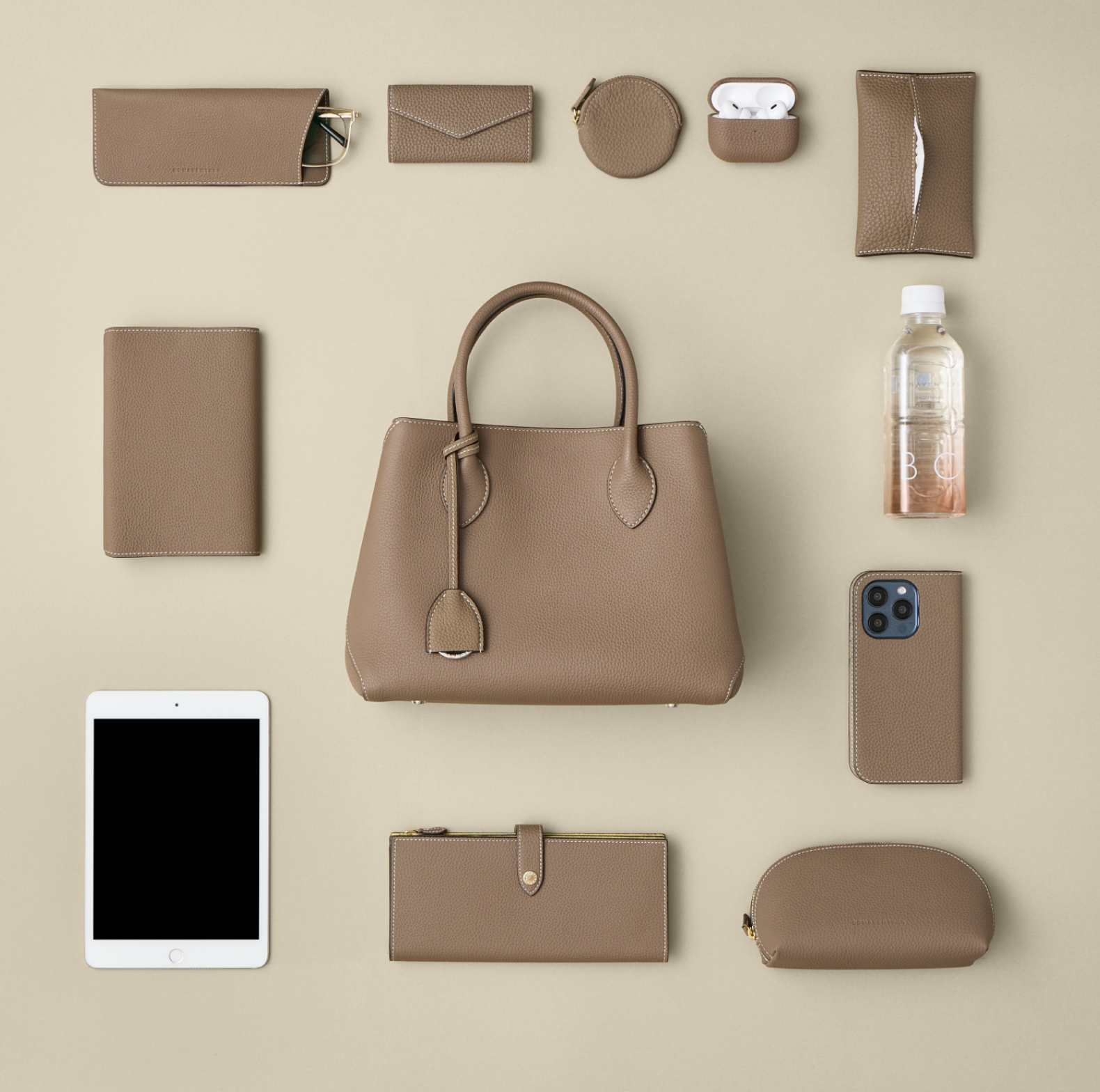 High-quality leather accessories as essential components of a capsule wardrobe