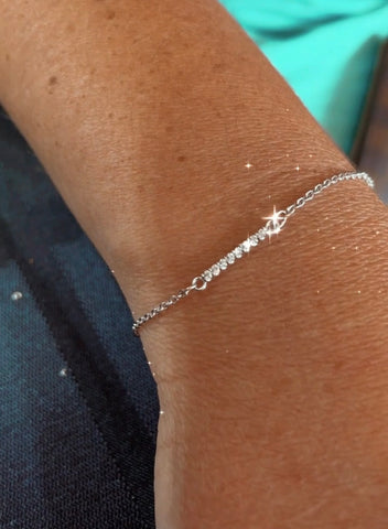 Diamond Bar Bracelet - North Carolina Jewelry