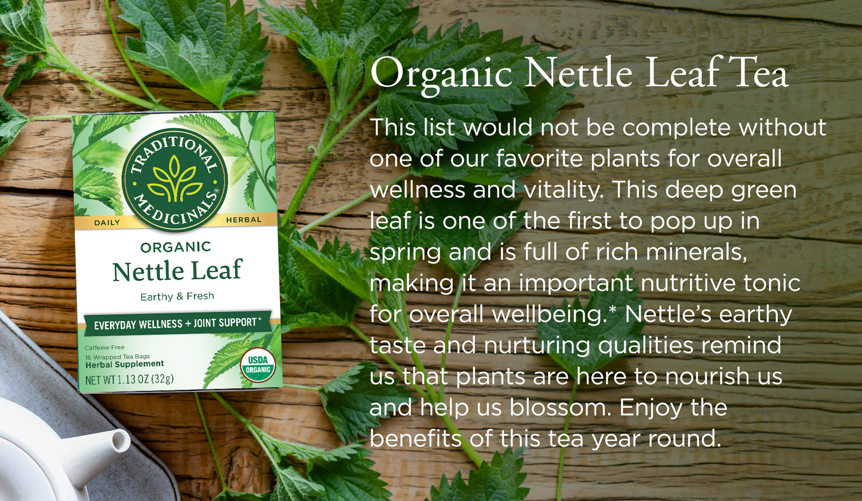 Organic Nettle Leaf Tea