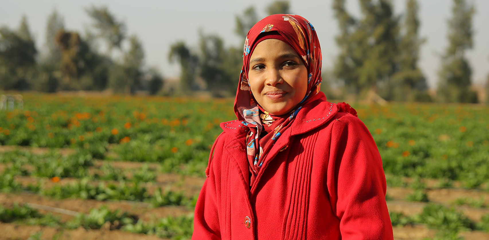 Female Farmer in Red in chamomile field in Egypt /><span class=''>Individually we make a choice.<br />
Together we make a difference.</span>
<p>As we work to reduce our environmental footprint, increase equal opportunity and amplify voices, I know none of this would be possible without caring people committed to this work. To everyone intent on making these things a reality, I thank you, because we are all in this together and together, we can change the world for the better.</p>
<img src=