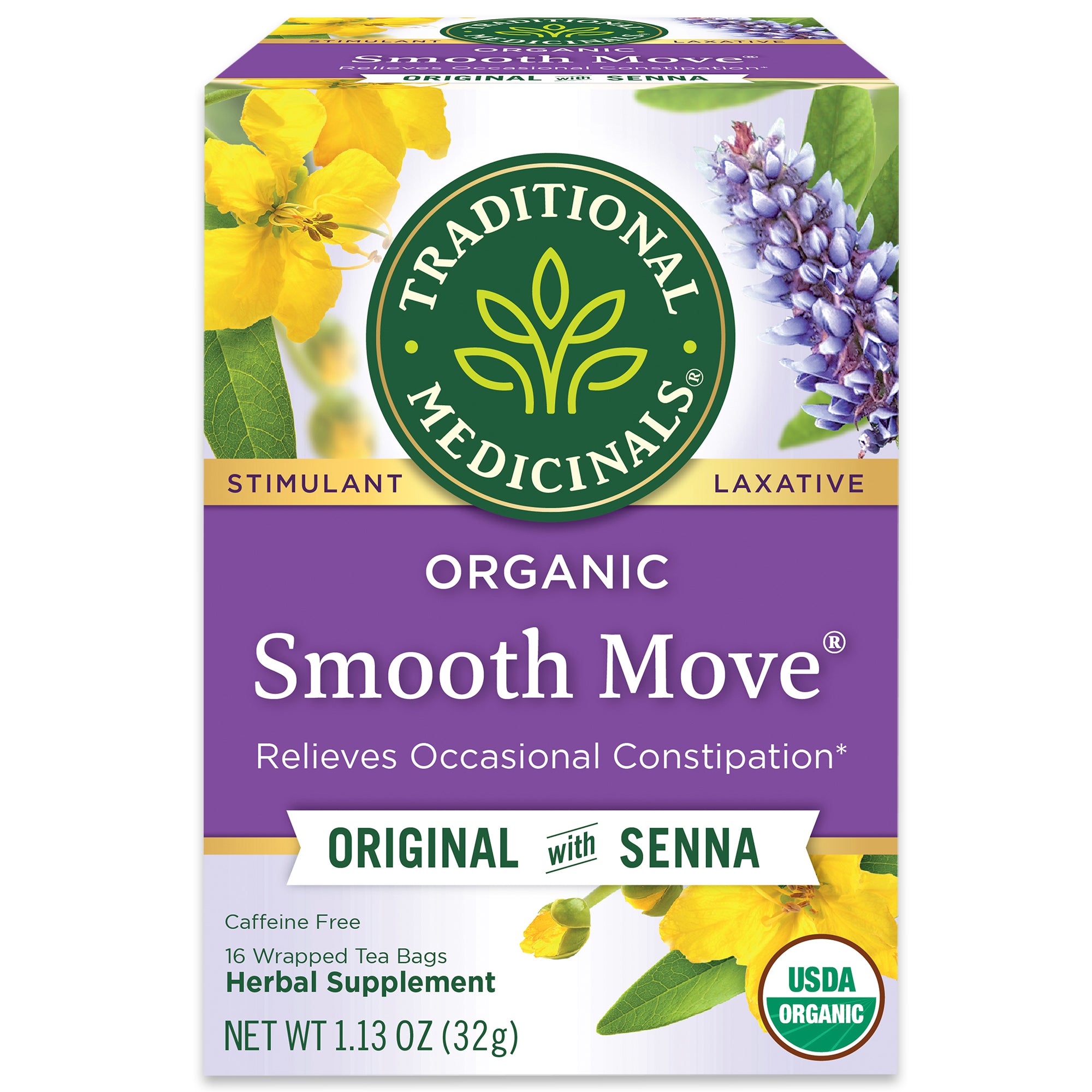 Organic Smooth Move® Tea - Traditional Medicinals