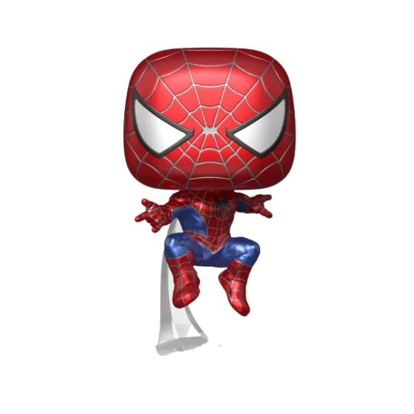 Friendly Neigborhood Spiderman Leaping (Metallic) [preorder] – Pops of the  Galaxy