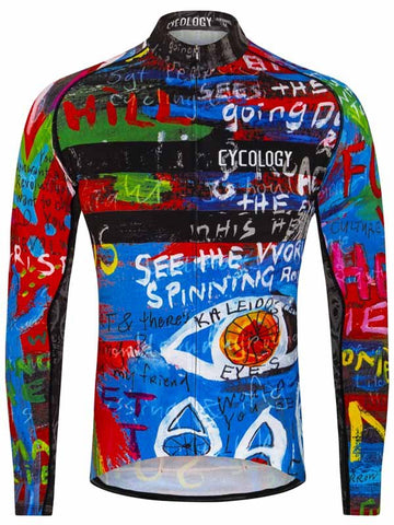 ROCK N ROLL MEN'S LONG SLEEVE JERSEY | Cycology JAPAN サイコロジー