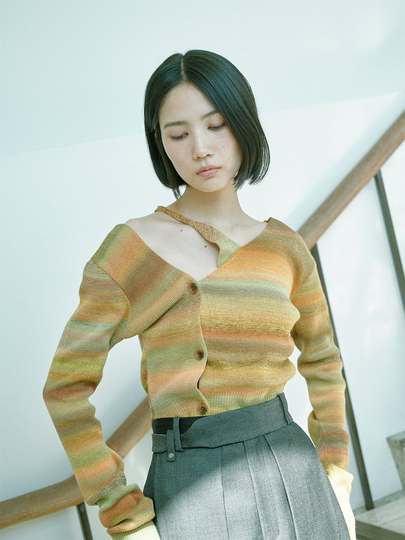 していた TELOPLAN Haru Knit Cardigan カーディガン モヘア 2vLOW