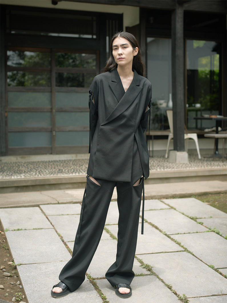 TELOPLAN Armin Jumpsuit / Black | www.victoriartilloedm.com