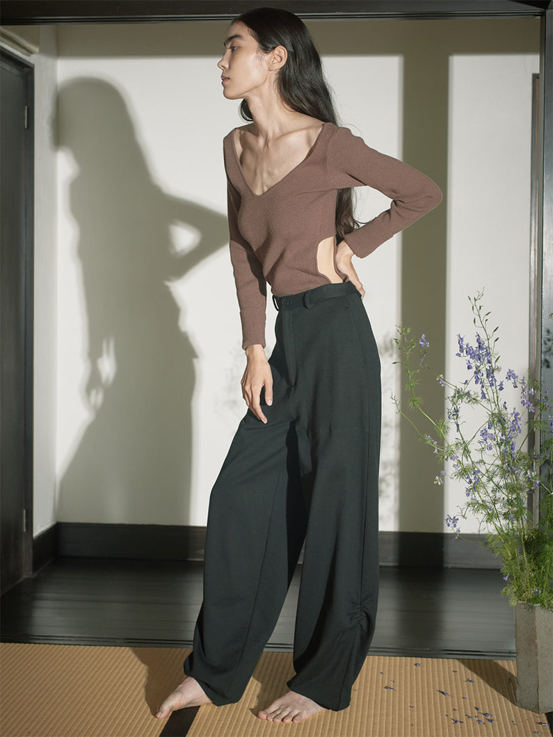 teloplan Noon Jersey Pants Black-