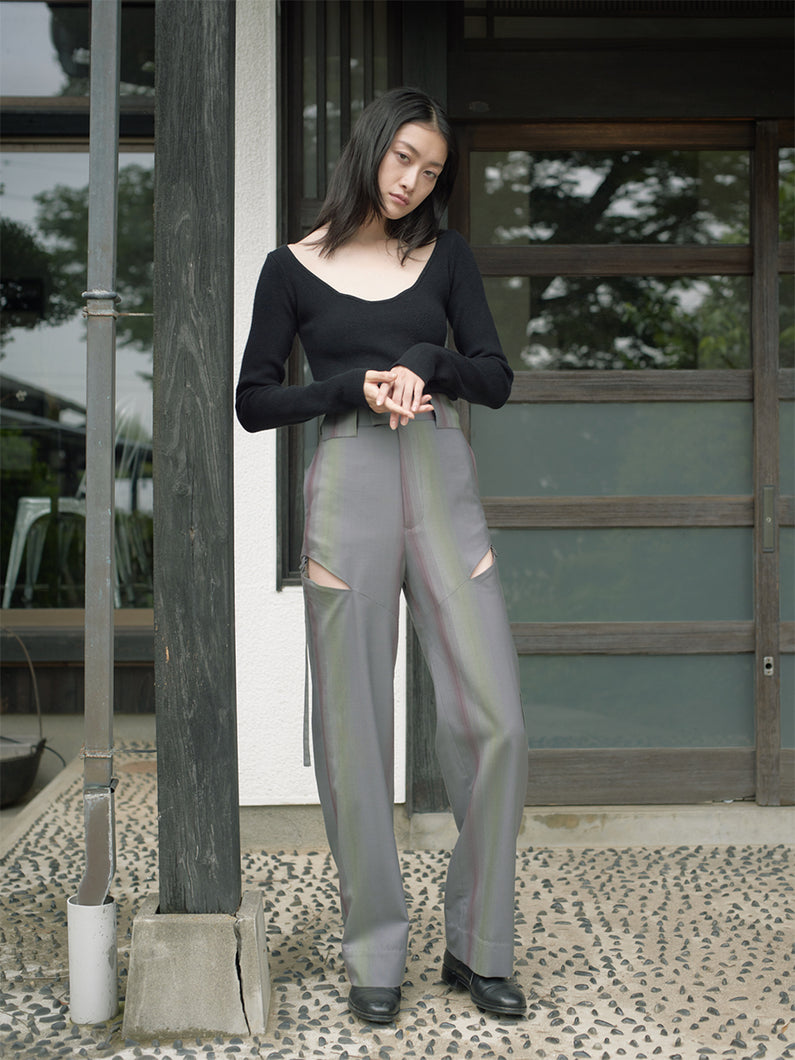 ✨オンラインストア大阪✨ teloplan Aoi Trousers / Black www.m